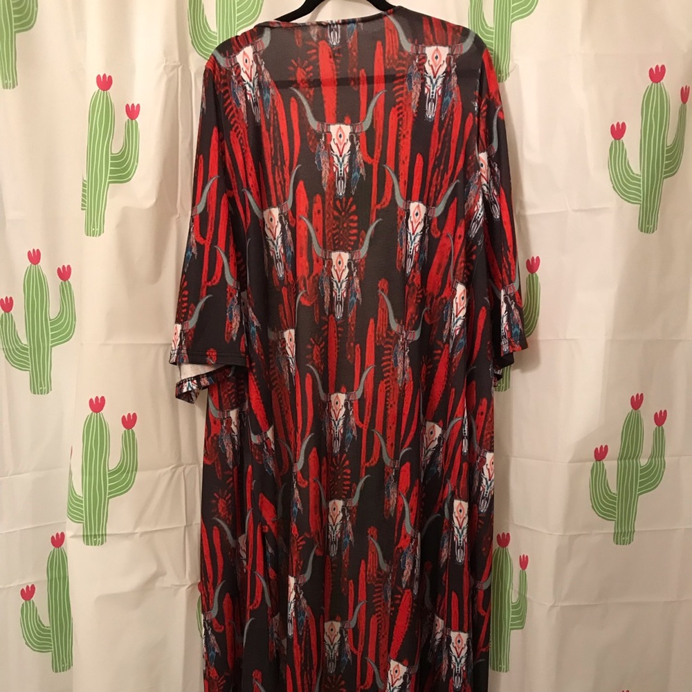 Long headdress kimono